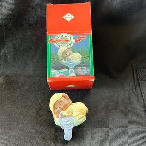 Hallmark Stocking Hanger Sleepy Bear